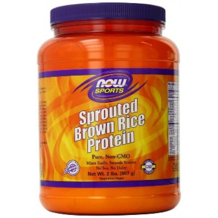 NOW - Sprouted Brown Rice Protein - 2 lbs.